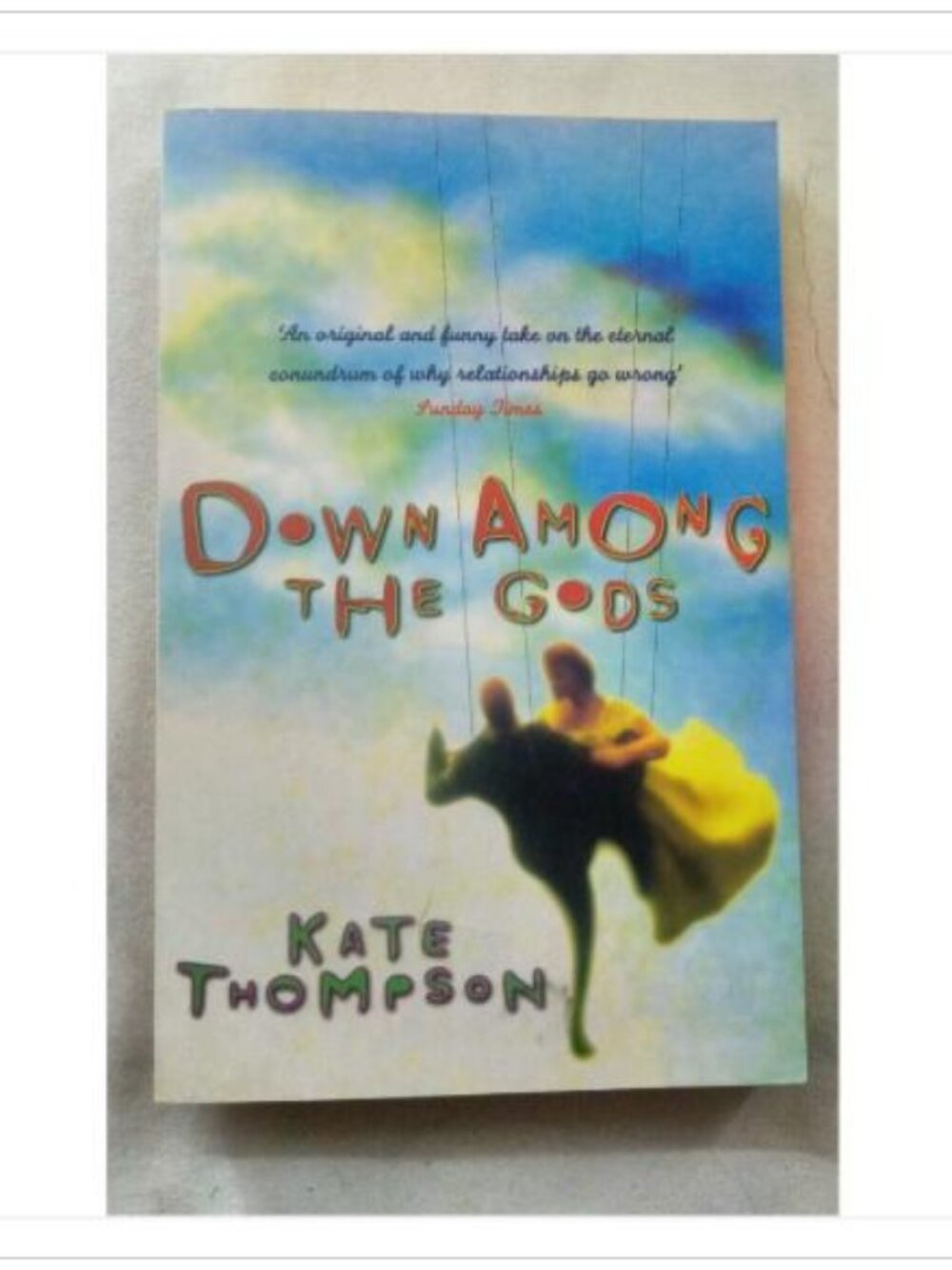 Down Among The Gods Kate Thompson Paperback Book Vintage Novel Read Classic